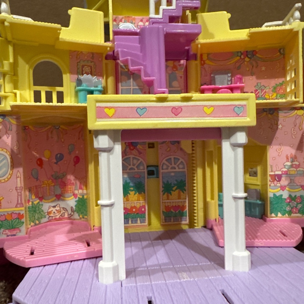 Polly Pocket Clubhouse pop up Party Playhouse vintage - Picture 3 of 5